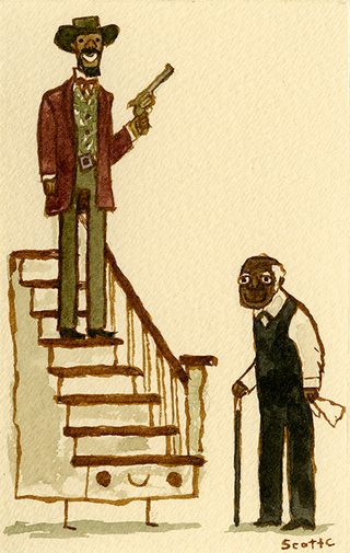 Illustration for article titled Explore the happy side of cinematic conflict with “Great Showdowns”
